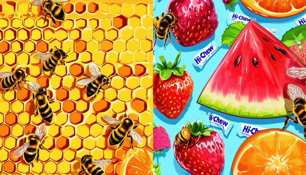 sweet honey fruit flavors