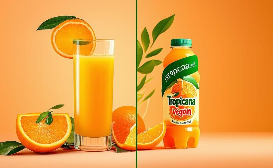 vegan status of tropicana